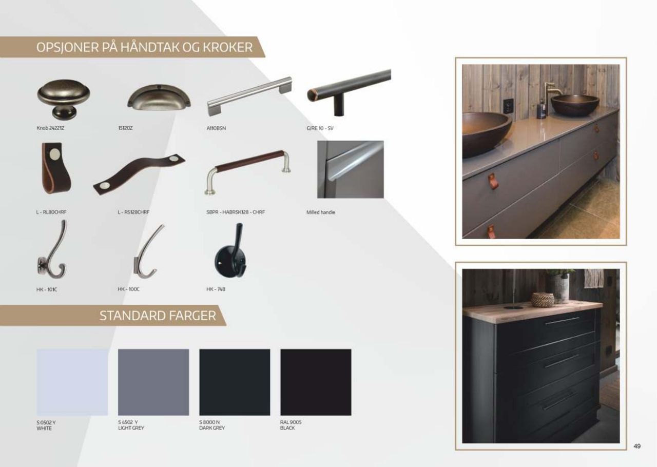 Furniture catalogue